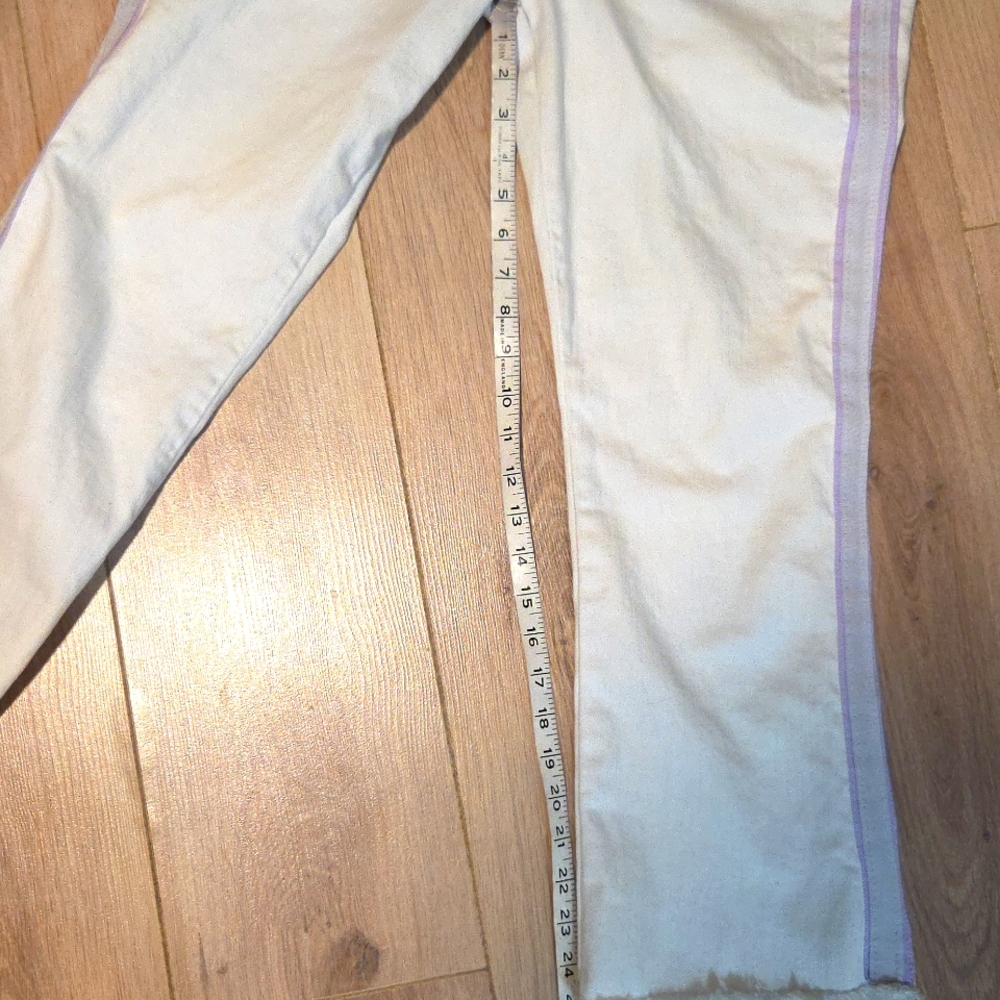 Veronica Beard "Carolyn Baby Boot" cropped jeans Sz 29 - Picture 8 of 13